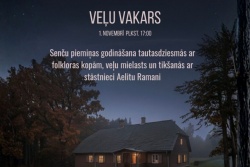 Atpūtas un ceļojumu piedāvājumi 27.10.2025 - 31.10.2025 Veļu vakars Lejeniekos Bauskas TIC